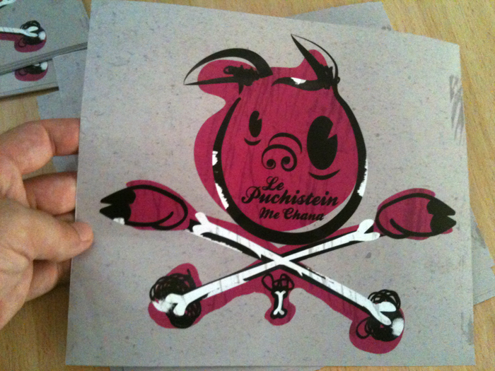 Bandera del porco pirata