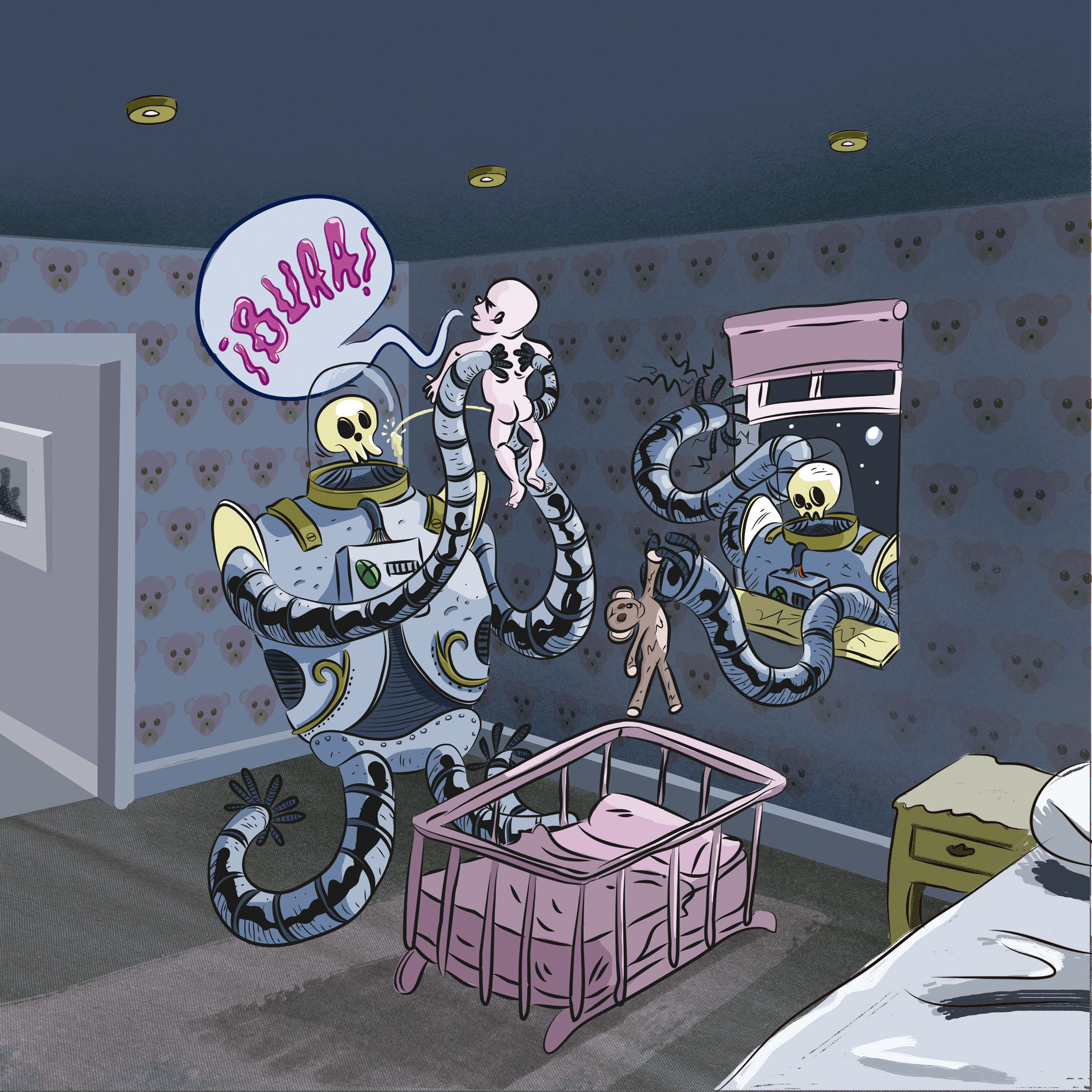 Ilustración fosfenos
